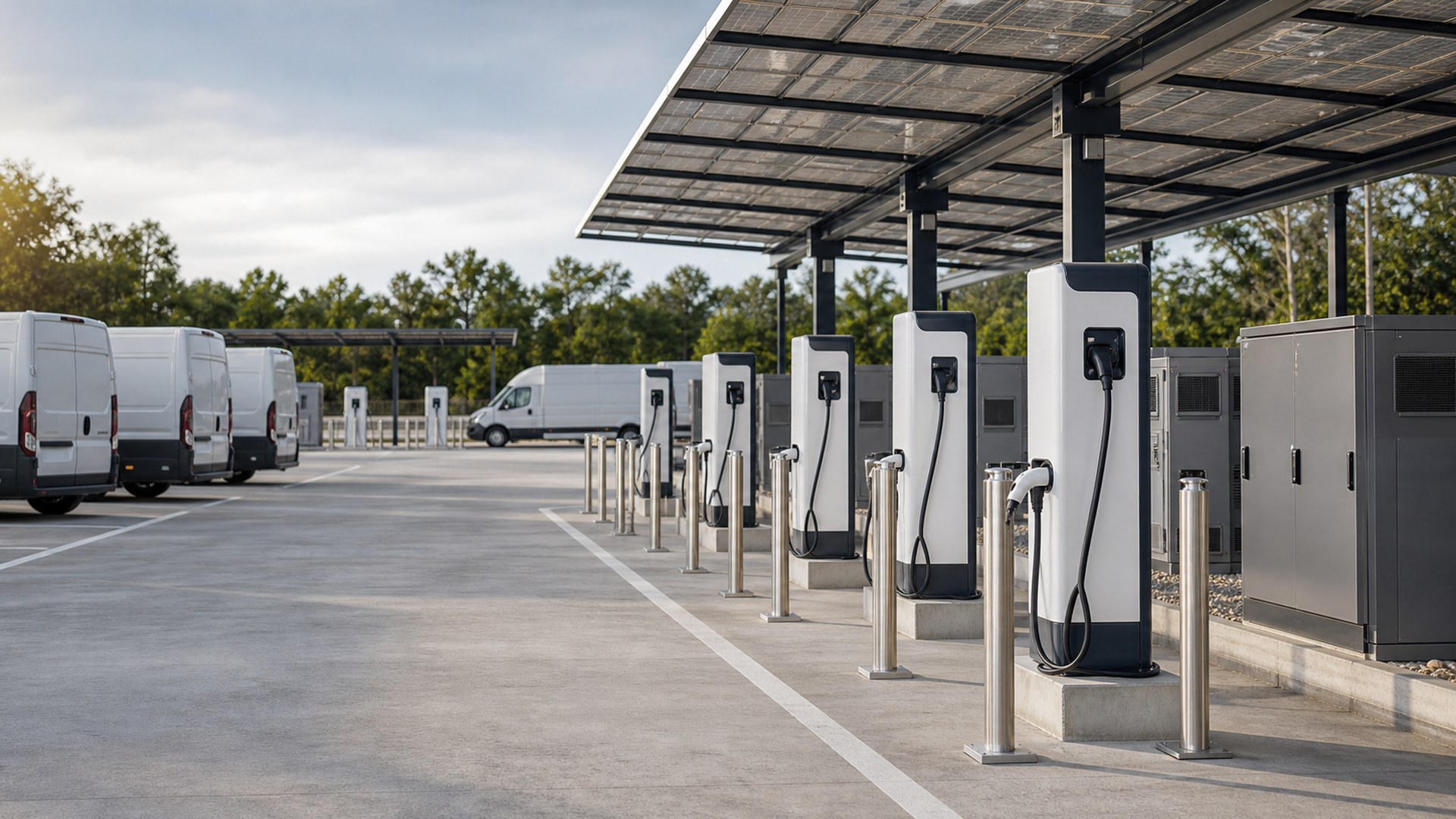 Fleet EV Chargers Buying Guide for Outdoor Charging Installations