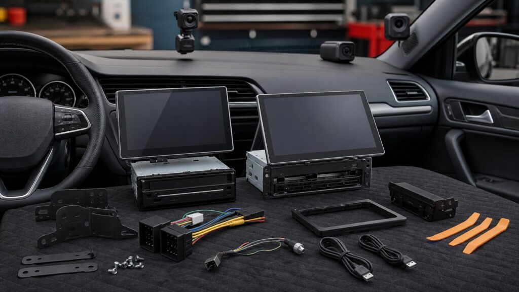 floating display head units shopping setup for driver assistance setups with practical vehicle-focused details