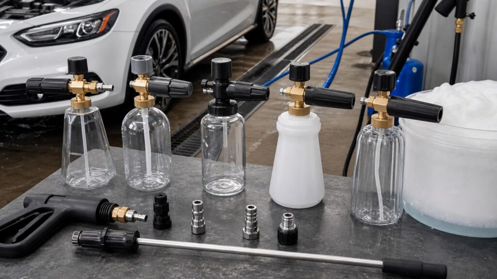 foam cannons shopping setup for overall selection with practical vehicle-focused details