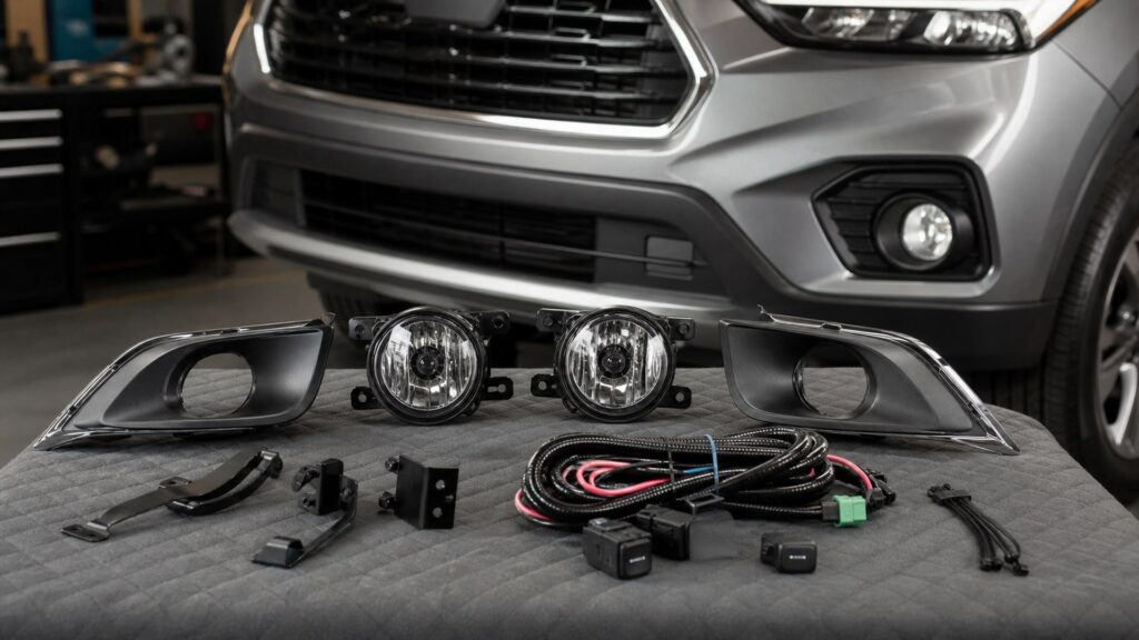 fog light kits shopping setup for overall selection with practical vehicle-focused details