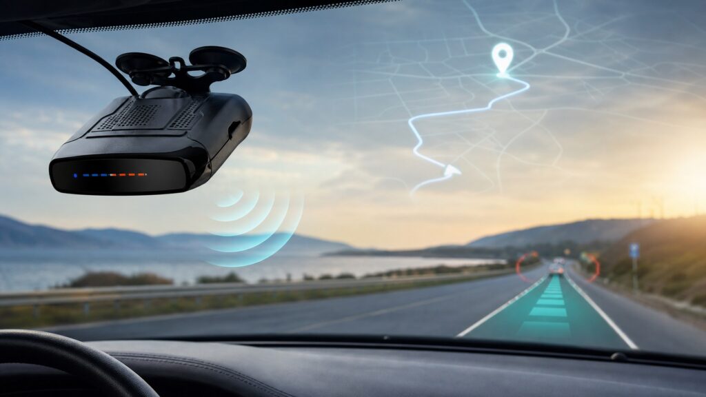 gps radar detectors shopping setup for driver assistance setups with practical vehicle-focused details