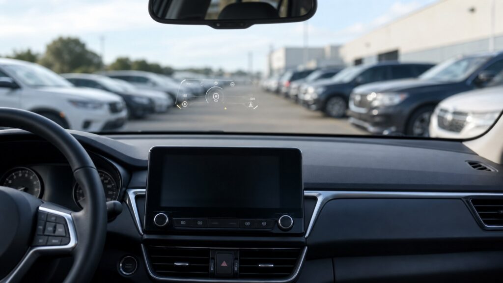 heads-up displays shopping setup for fleet and commuter vehicles with practical vehicle-focused details