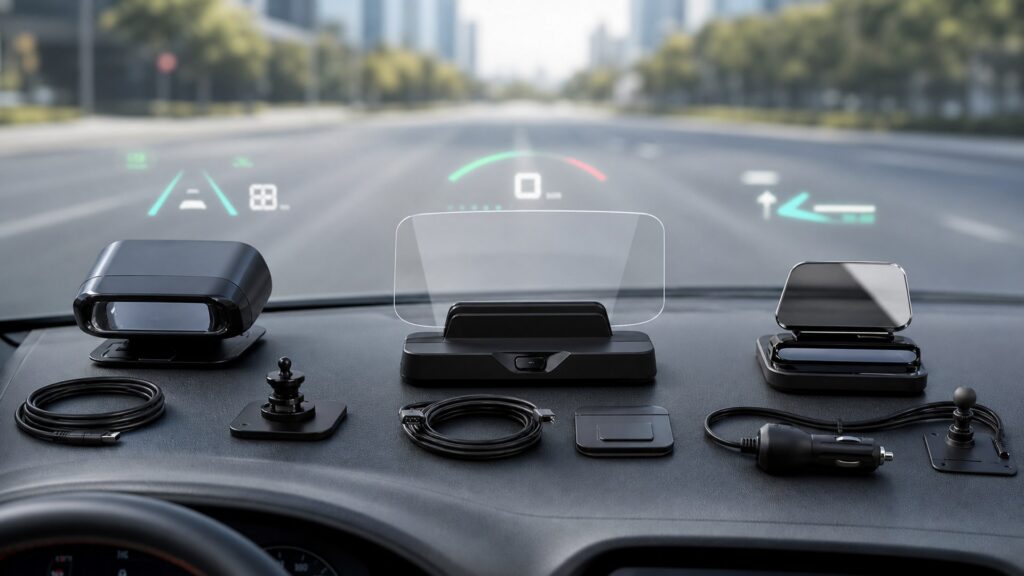 heads-up displays shopping setup for overall selection with practical vehicle-focused details