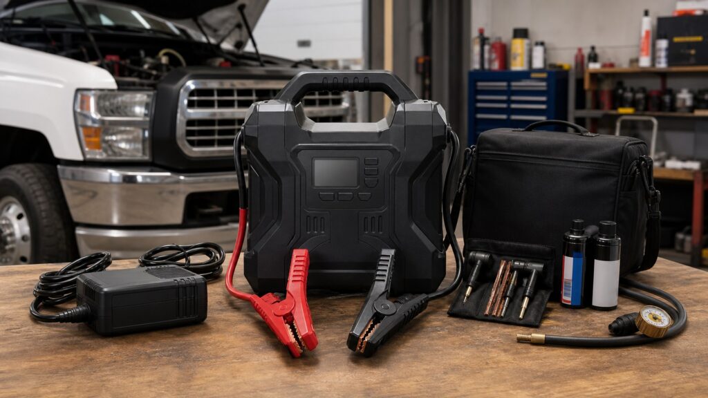 heavy duty jump starters shopping setup for overall selection with practical vehicle-focused details