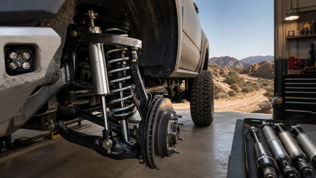 heavy duty shock absorbers shopping setup for overall selection with practical vehicle-focused details