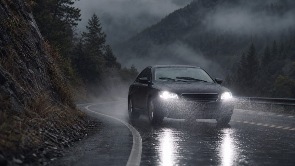 hid headlight kits shopping setup for weather and road conditions with practical vehicle-focused details