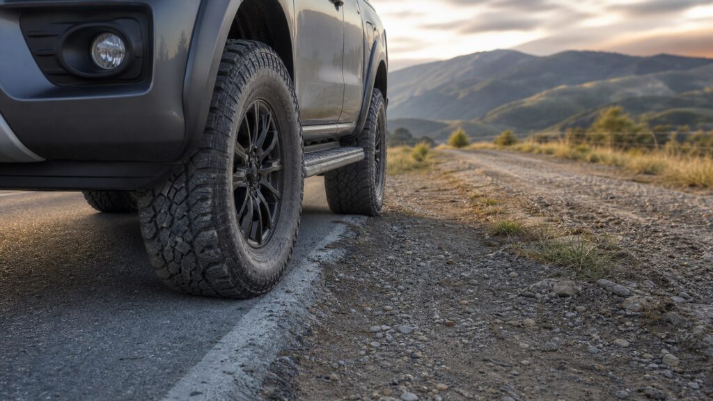 highway terrain tires shopping setup for off-road terrain needs with practical vehicle-focused details