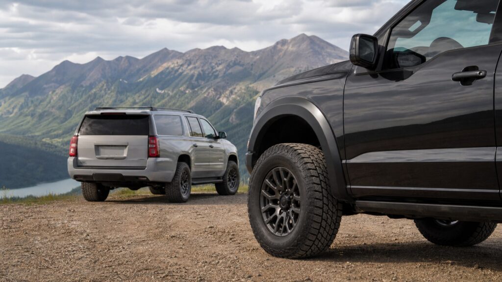 highway terrain tires shopping setup for truck and suv setups with practical vehicle-focused details