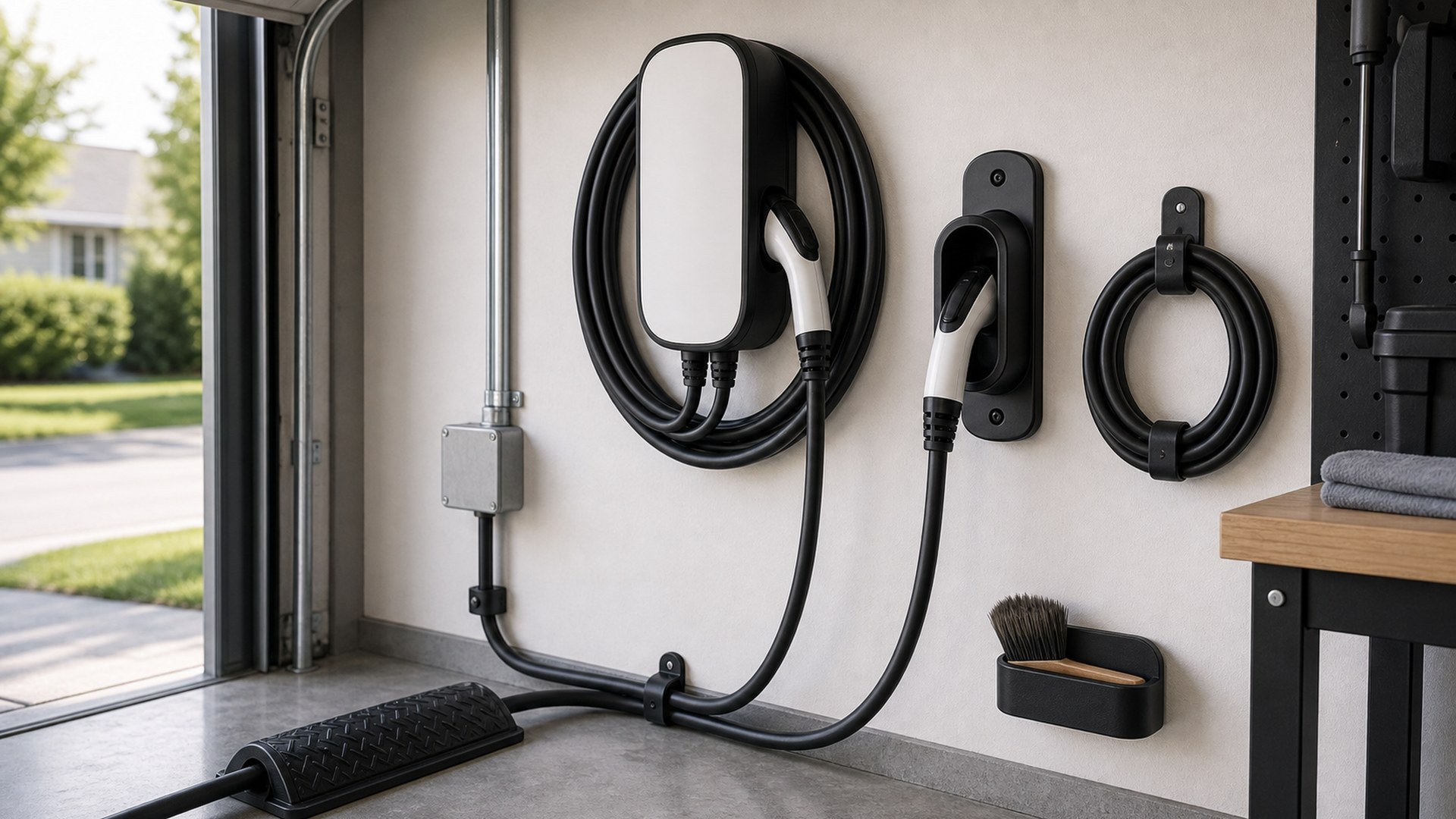 Home EV Chargers Buying Guide for Charging Cable Management