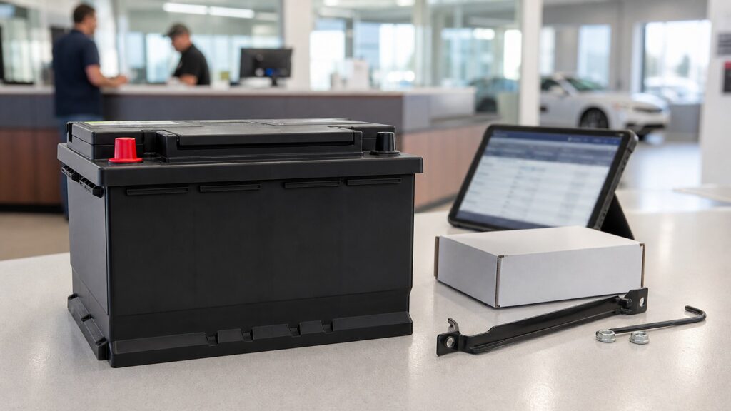 agm car batteries shopping setup for oem replacement planning with practical vehicle-focused details