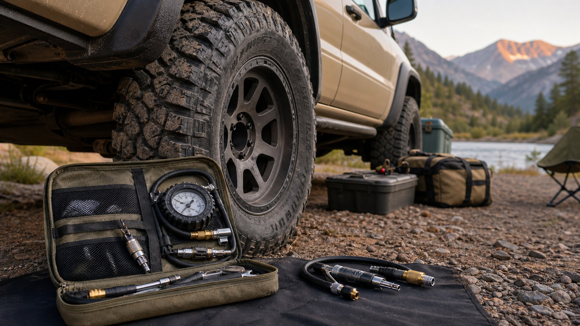 How to Choose Air Down Tire Tools for Overlanding Trip Setups