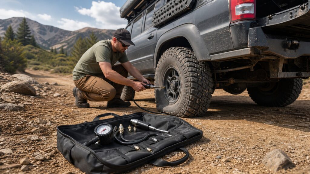 air down tire tools shopping setup for vehicle weight and payload limits with practical vehicle-focused details