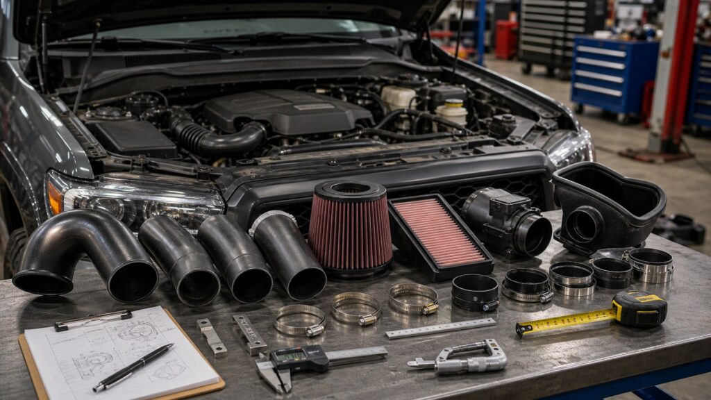 air intake systems shopping setup for air intake systems compatibility checks with practical vehicle-focused details
