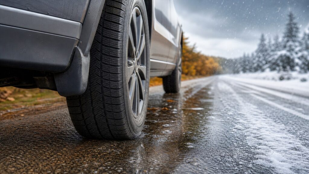 all-season tires shopping setup for seasonal driving conditions with practical vehicle-focused details
