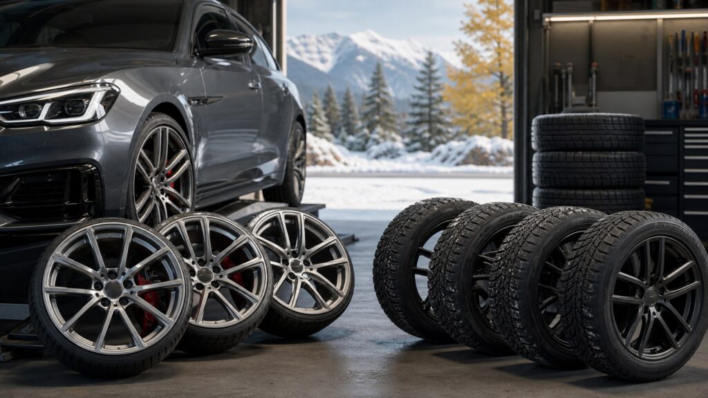 alloy wheels shopping setup for seasonal driving conditions with practical vehicle-focused details