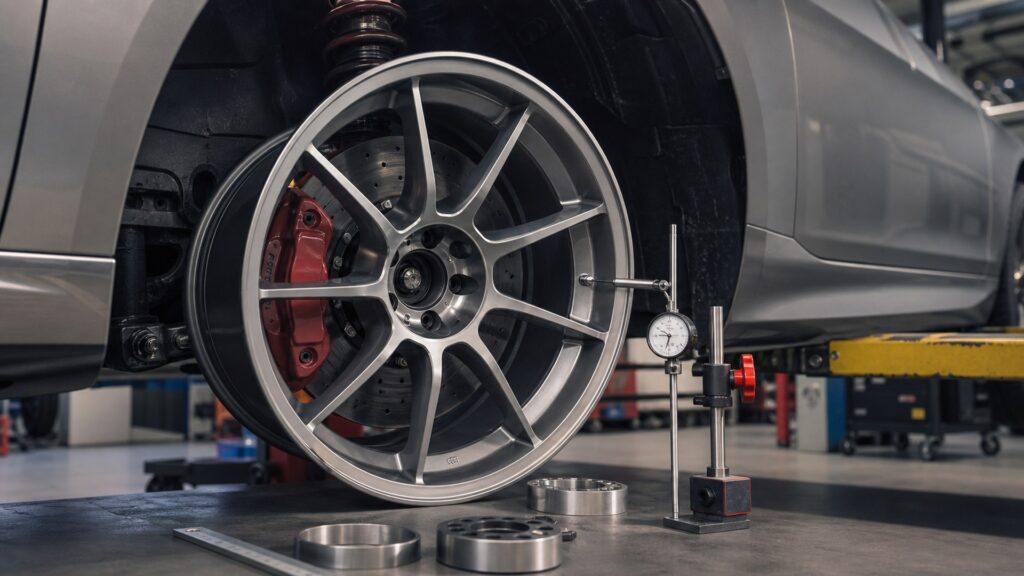 alloy wheels shopping setup for wheel size and clearance checks with practical vehicle-focused details