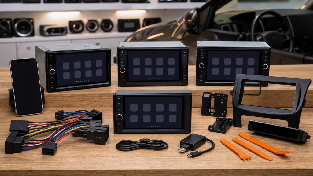 android auto head units shopping setup for car stereo head units feature comparisons with practical vehicle-focused details