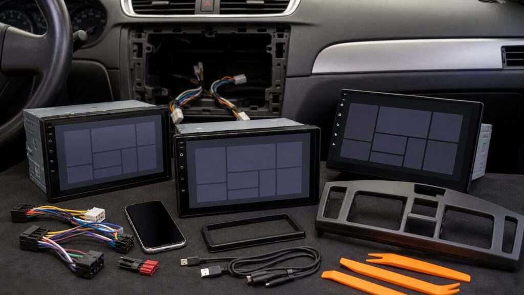 apple carplay head units shopping setup for in-dash upgrade planning with practical vehicle-focused details