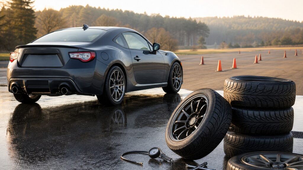 autocross tires shopping setup for seasonal driving conditions with practical vehicle-focused details