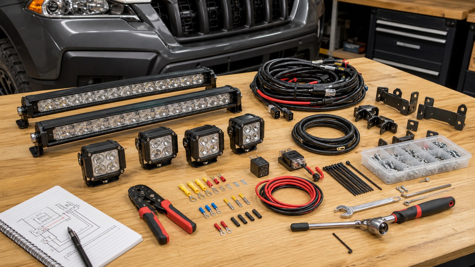 How to Choose Auxiliary Lighting for Wiring and Mounting Planning