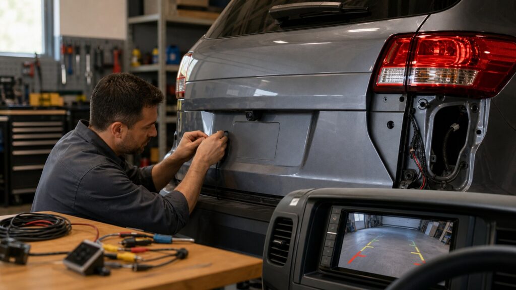 backup cameras shopping setup for wiring and mounting planning with practical vehicle-focused details