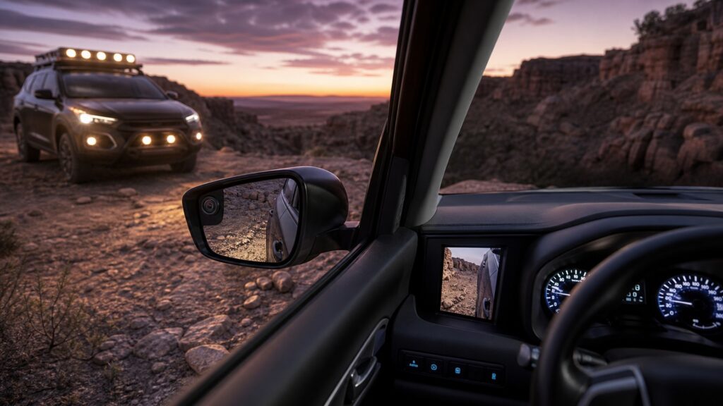 blind spot cameras shopping setup for off-road lighting setups with practical vehicle-focused details