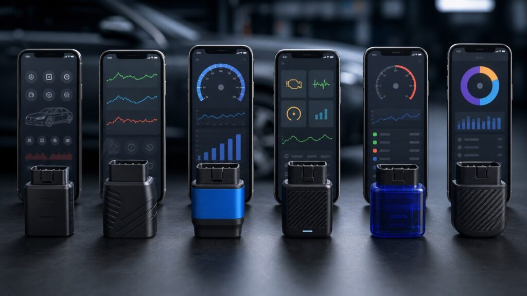 bluetooth obd2 scanners shopping setup for obd diagnostic tools feature comparisons with practical vehicle-focused details