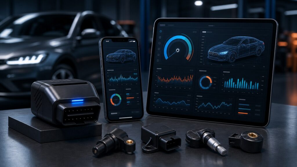 bluetooth obd2 scanners shopping setup for screen, sensor, and app integration with practical vehicle-focused details