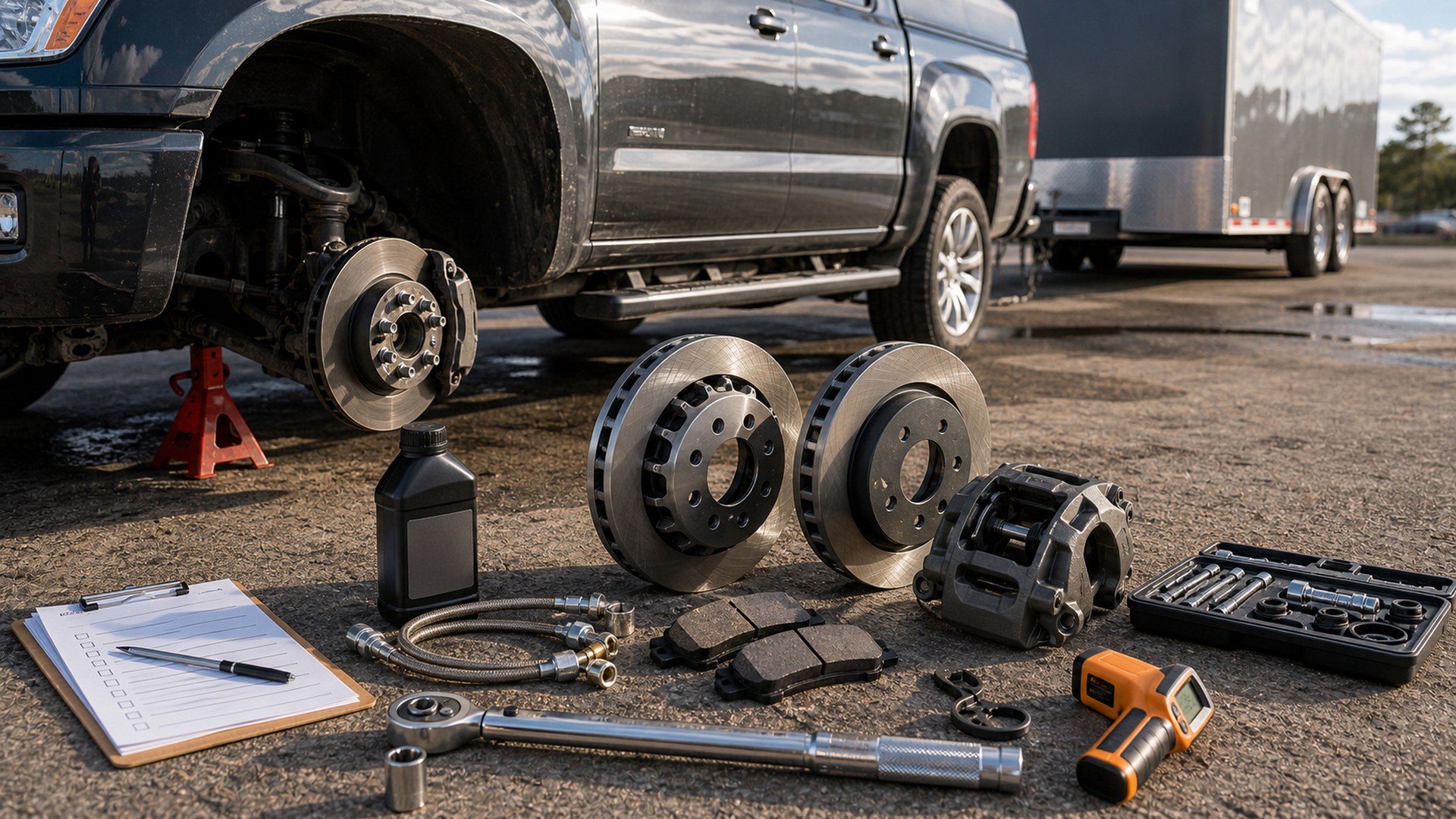 How to Choose Brake Upgrades for Towing and Load Performance