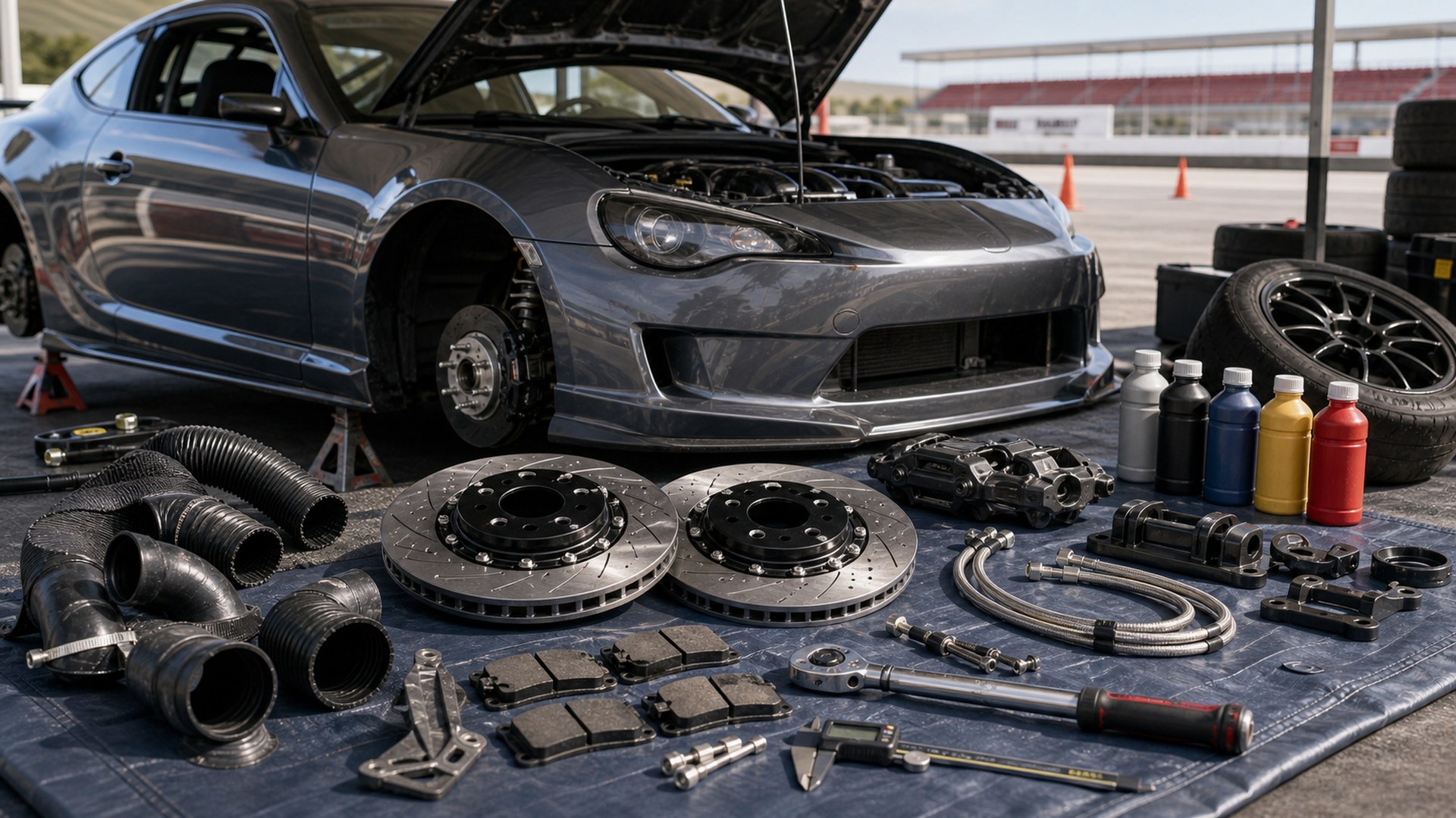 How to Choose Brake Upgrades for Track and Autocross Builds