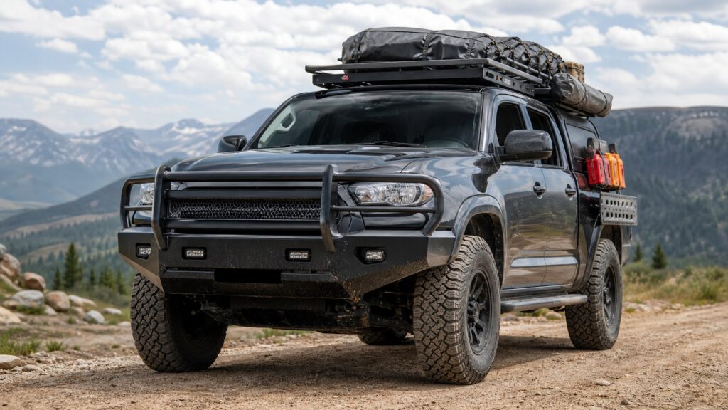 brush guards shopping setup for vehicle weight and payload limits with practical vehicle-focused details