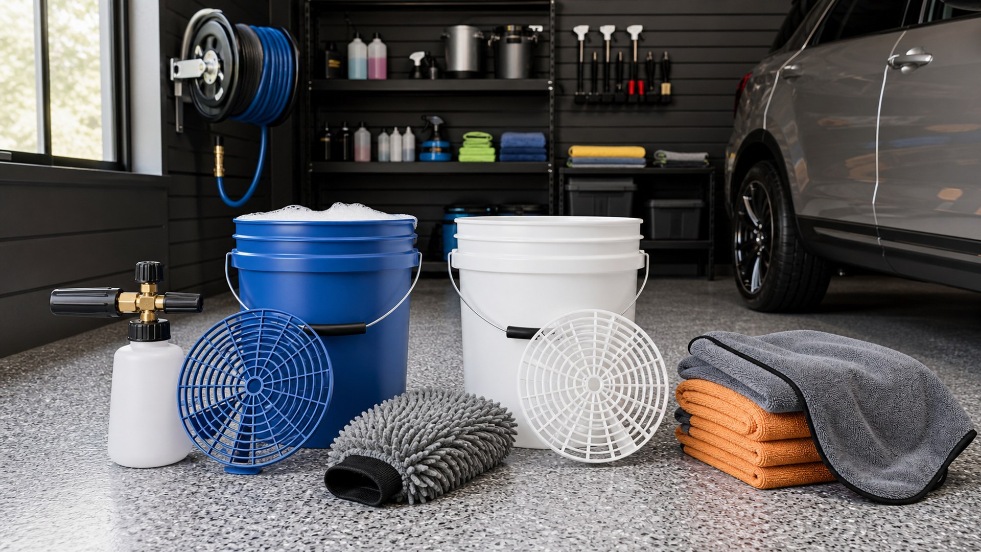 How to Choose Bucket Wash Systems for Garage Detailing Setups