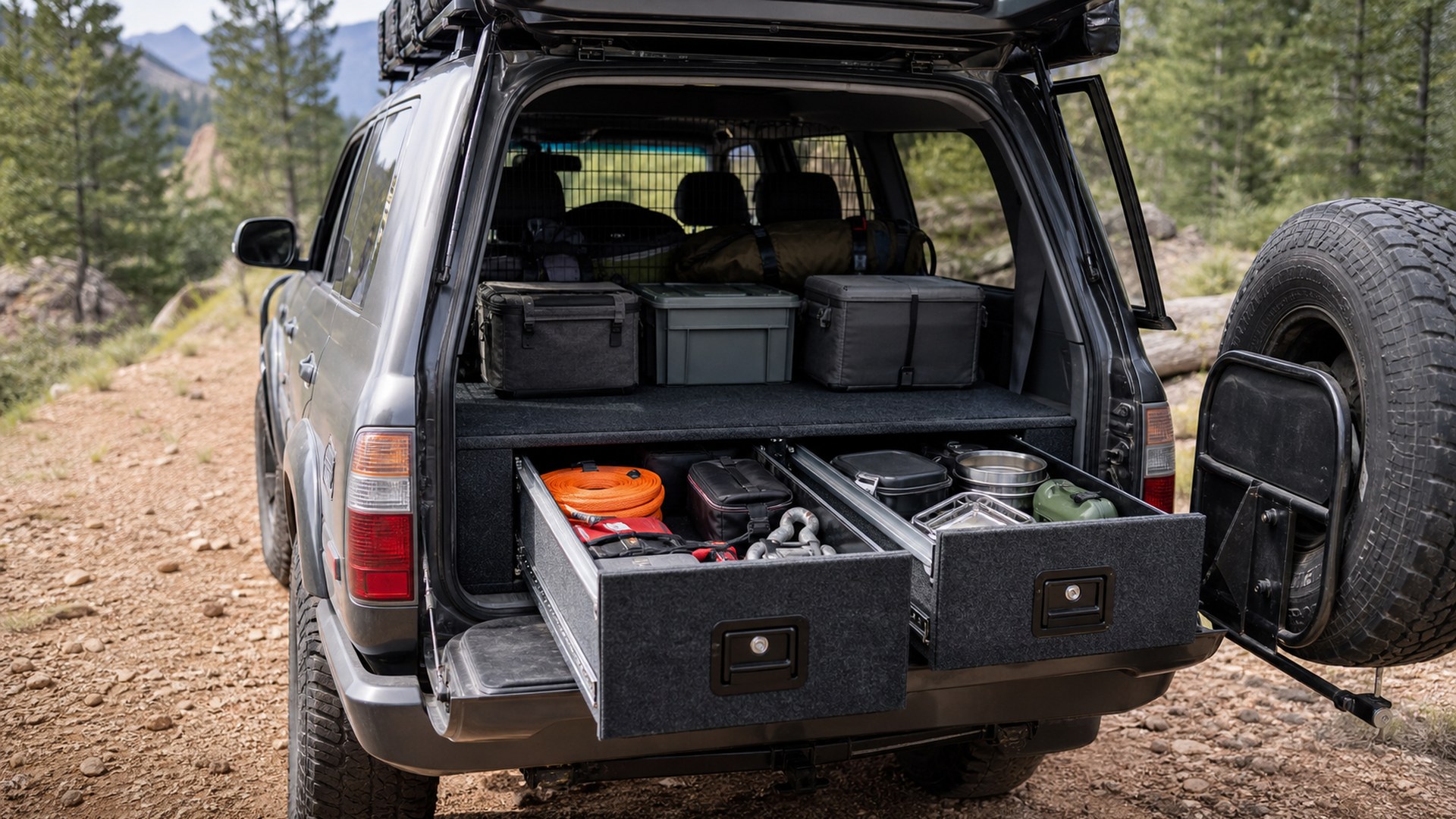 How to Choose Camping Drawer Systems for Vehicle Weight and Payload Limits
