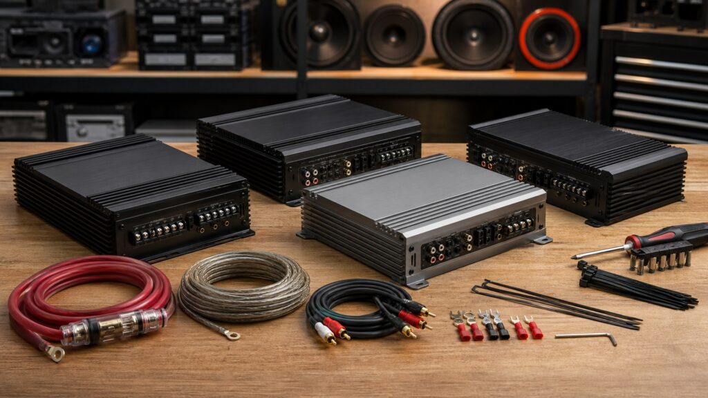 car amplifiers shopping setup for car audio systems feature comparisons with practical vehicle-focused details