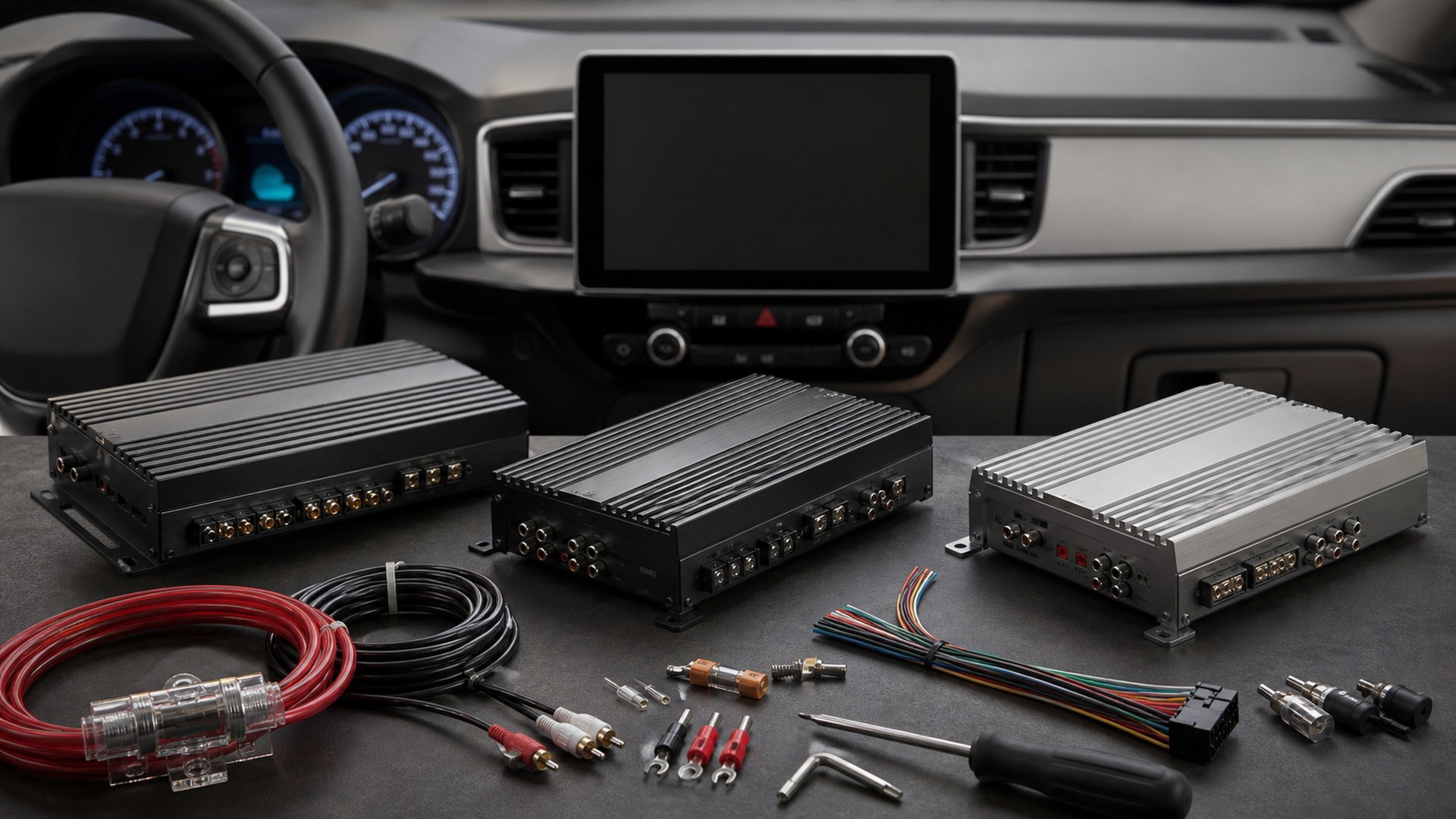 How to Choose Car Amplifiers for Screen, Sensor, and App Integration