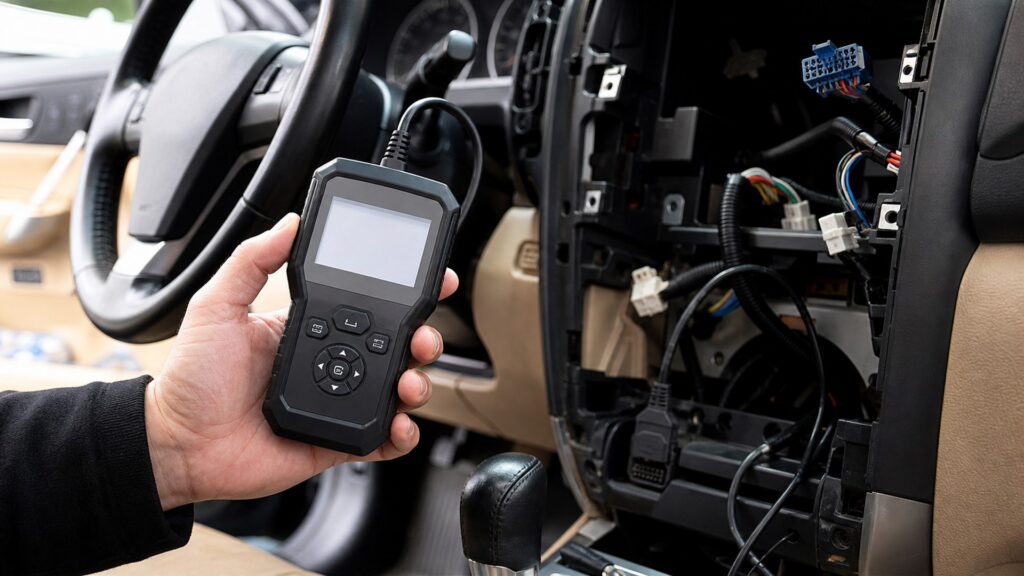 car code readers shopping setup for in-dash upgrade planning with practical vehicle-focused details