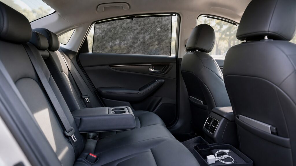 car curtains shopping setup for ride-share and commuter cars with practical vehicle-focused details