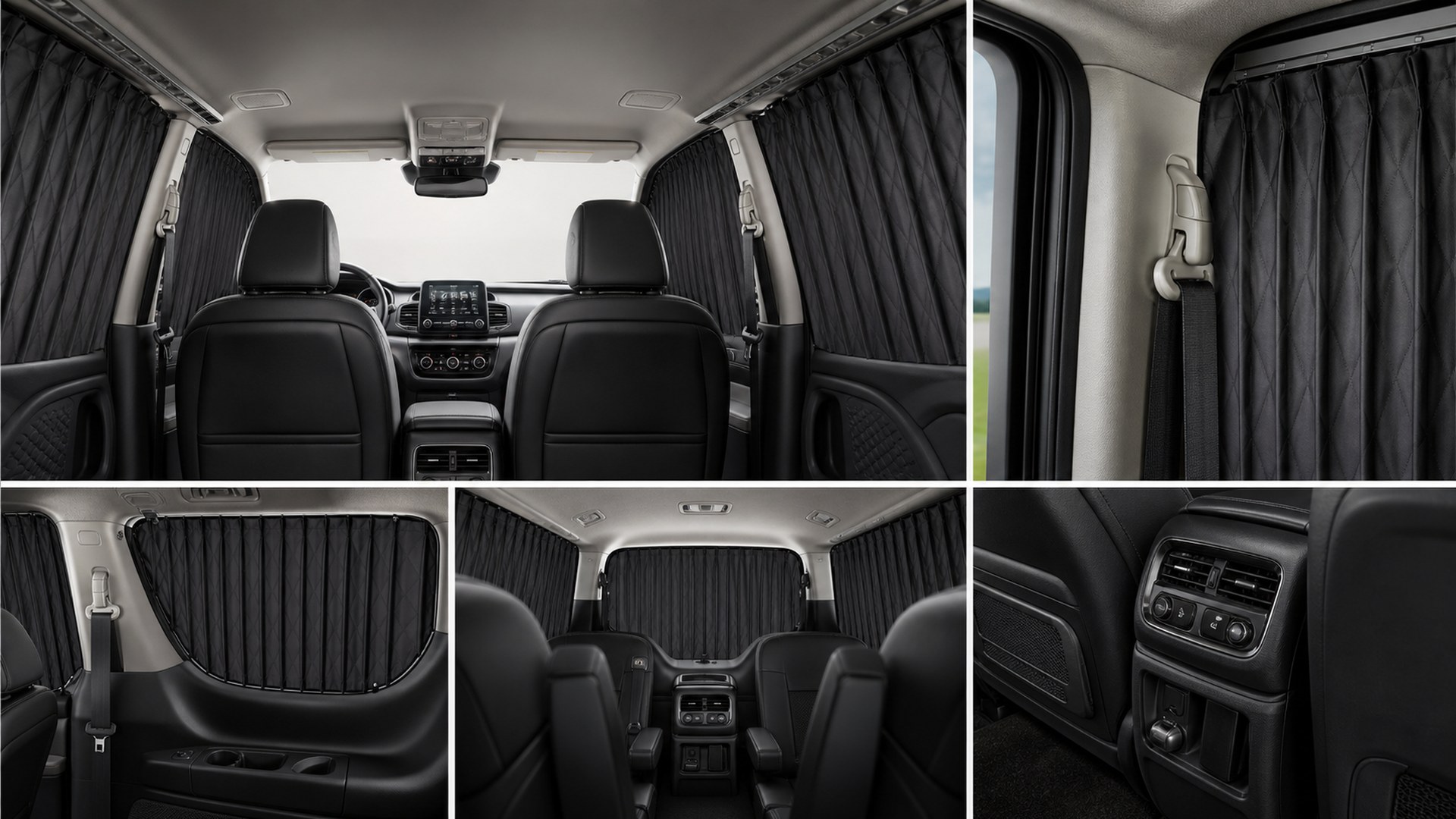 How to Choose Car Curtains for Seat, Dash, and Console Layouts