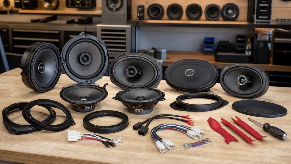 car speakers shopping setup for car audio systems feature comparisons with practical vehicle-focused details