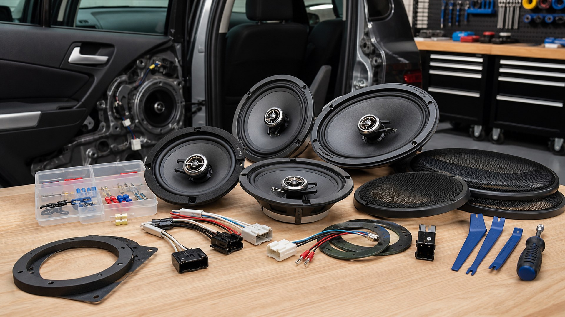 How to Choose Car Speakers for Installation and Wiring Requirements