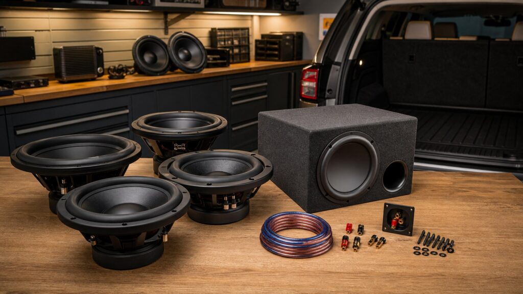 car subwoofers shopping setup for car audio systems feature comparisons with practical vehicle-focused details