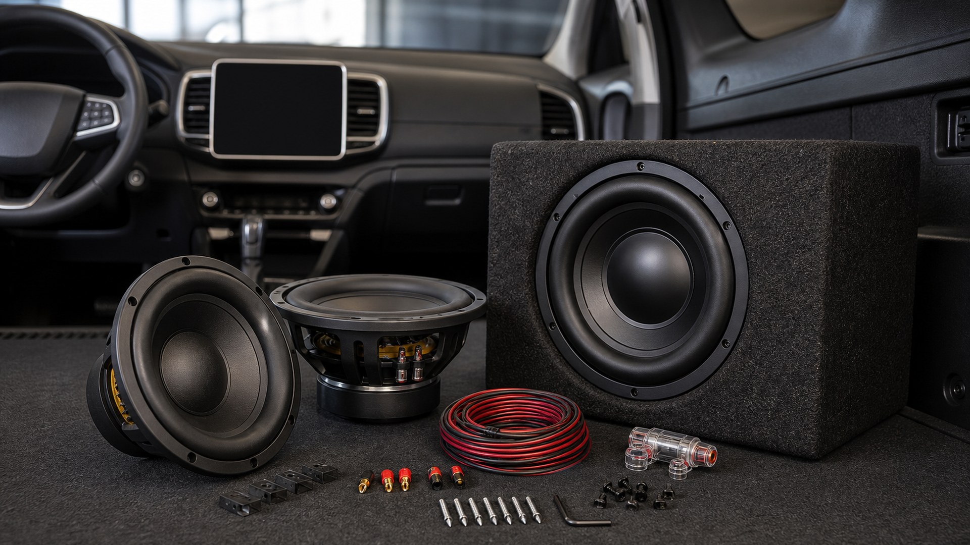 How to Choose Car Subwoofers for Screen, Sensor, and App Integration