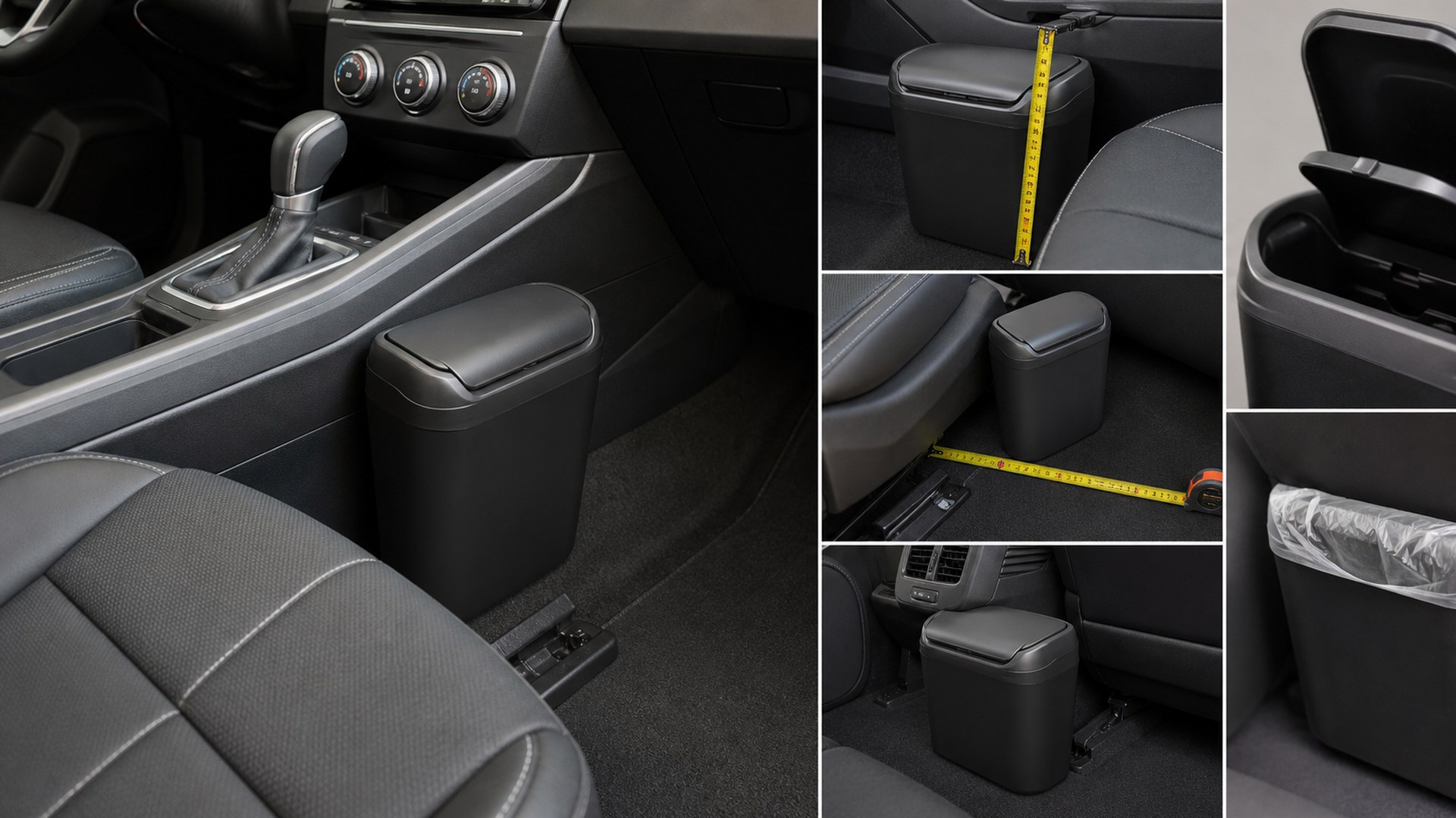 How to Choose Car Trash Cans for Seat, Dash, and Console Layouts
