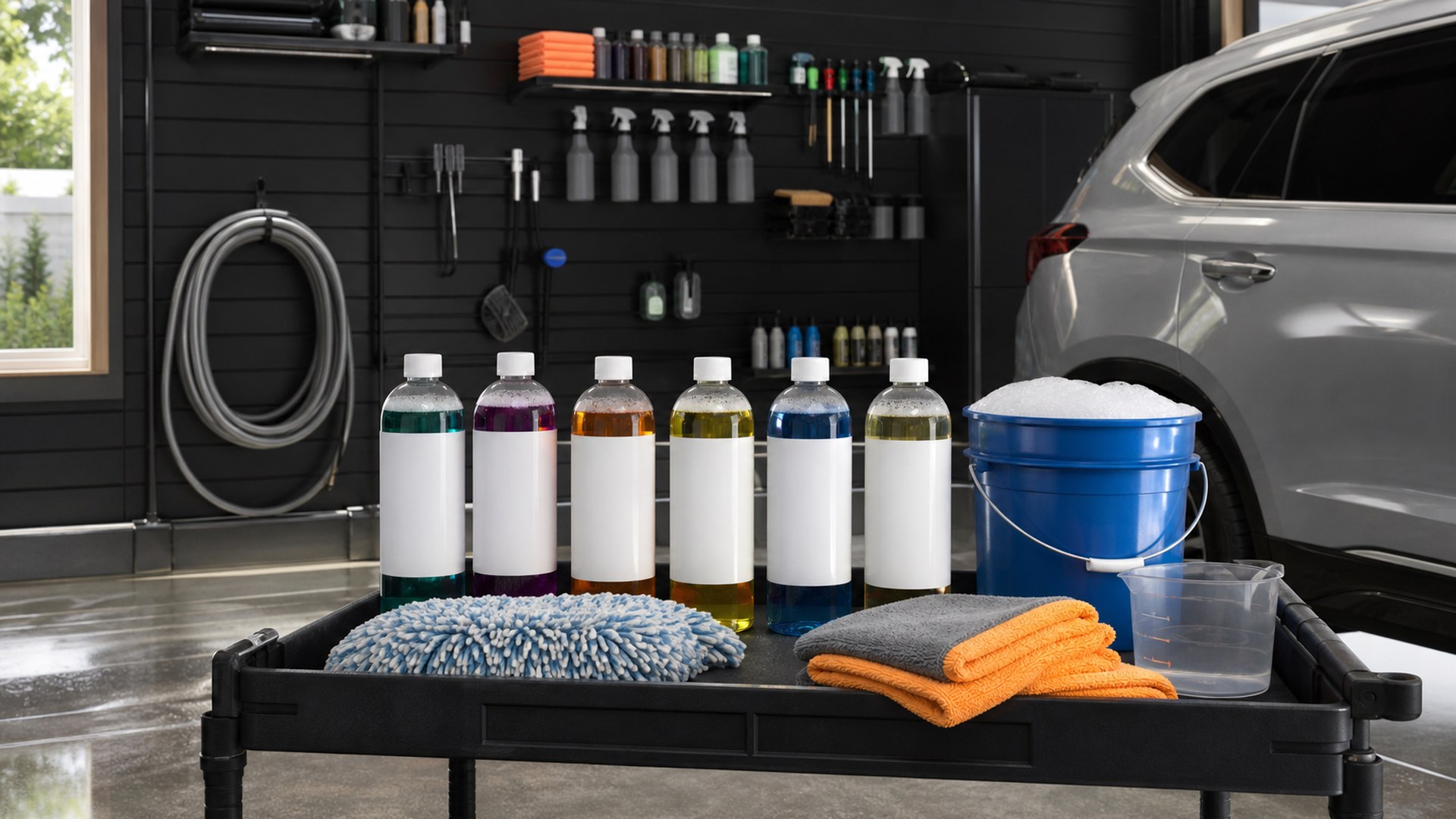 How to Choose Car Wash Soaps for Garage Detailing Setups