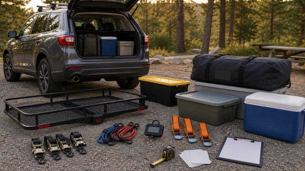 cargo carriers shopping setup for cargo carriers load planning with practical vehicle-focused details