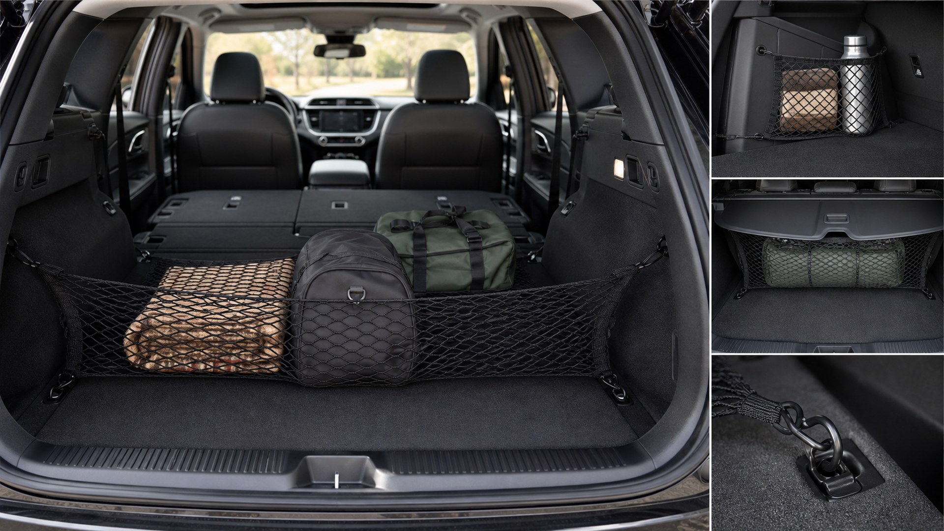 How to Choose Cargo Storage Nets for Seat, Dash, and Console Layouts