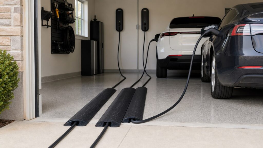 charging cable protectors shopping setup for multi-ev households with practical vehicle-focused details