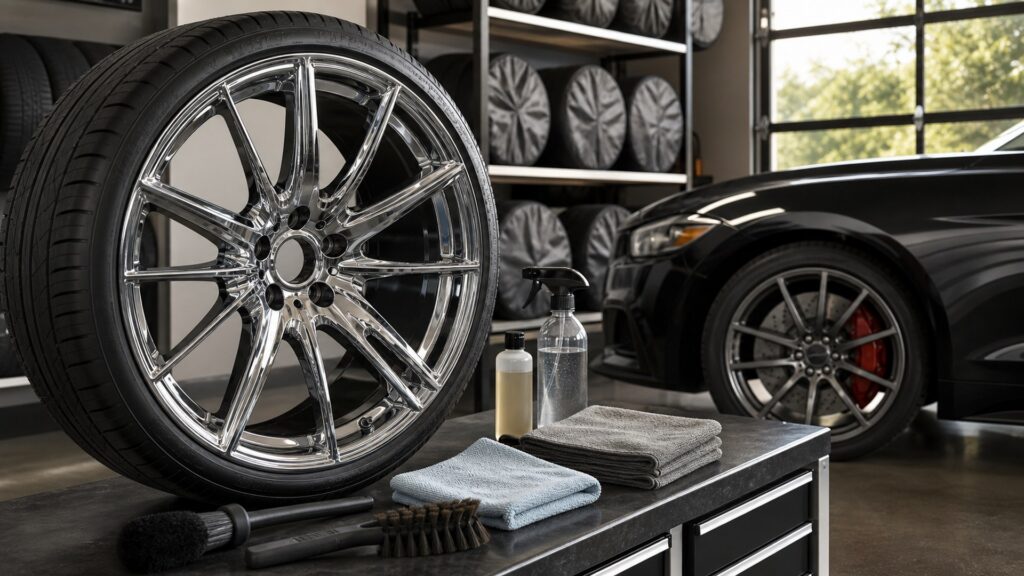 chrome wheels shopping setup for wheels & rims maintenance planning with practical vehicle-focused details