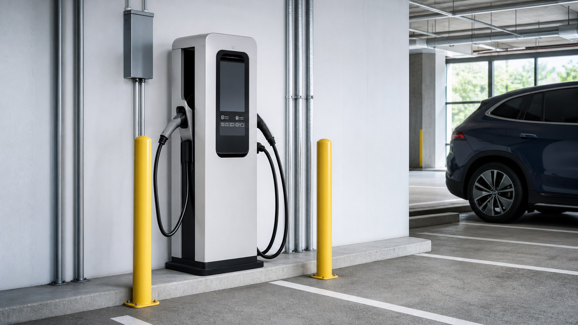 How to Choose Commercial EV Charging Stations for Garage Electrical Planning