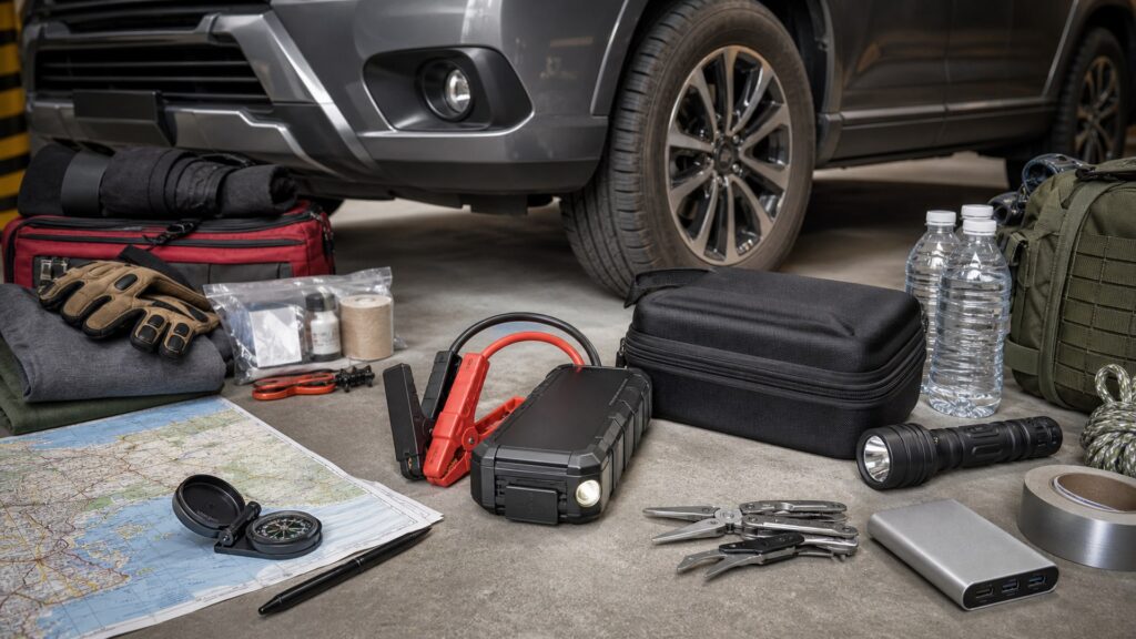 compact jump starters shopping setup for disaster and evacuation planning with practical vehicle-focused details